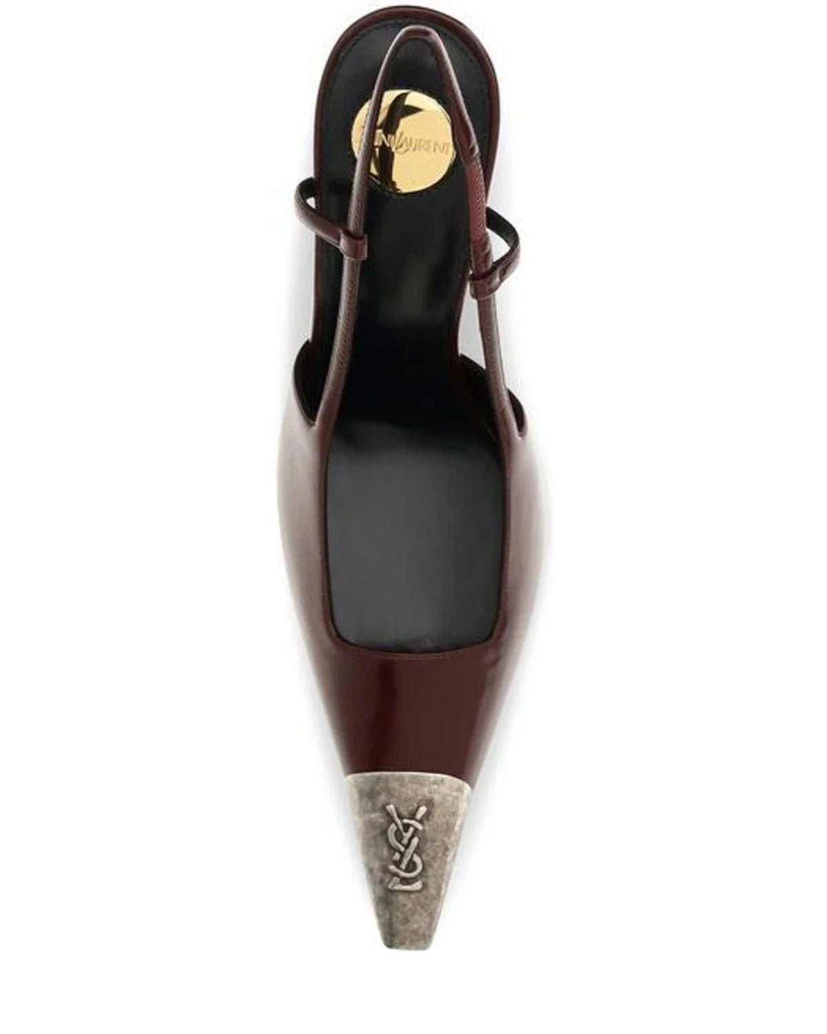 Saint Laurent Pumps in red, Calf Leather — view 4