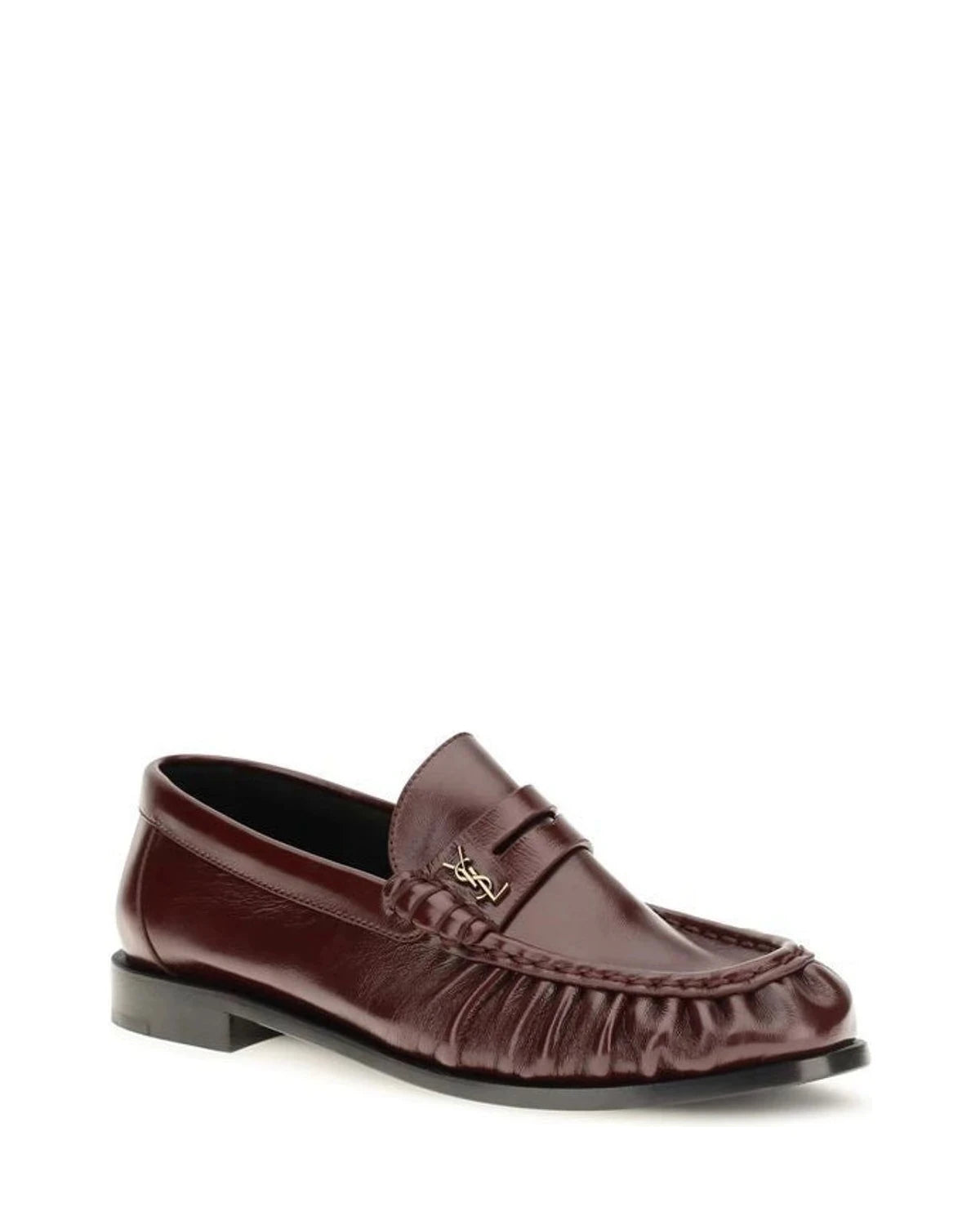 Saint Laurent Loafers in red, Lamb — view 2