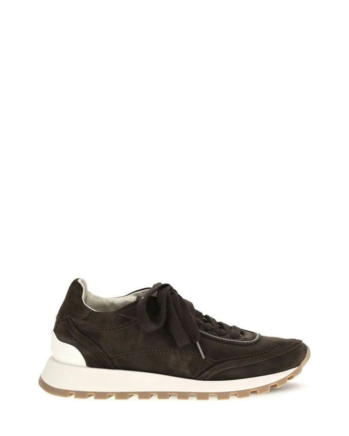 Brunello Cucinelli Brown Suede Sneakers