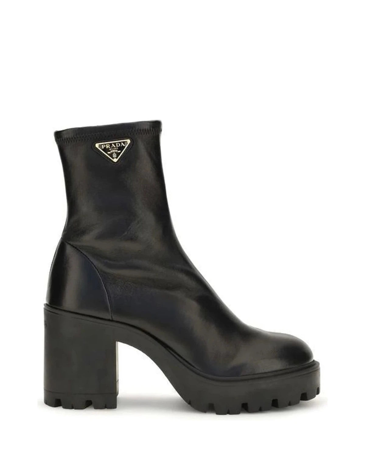 Prada Ankle Boots in black, Calf Leather