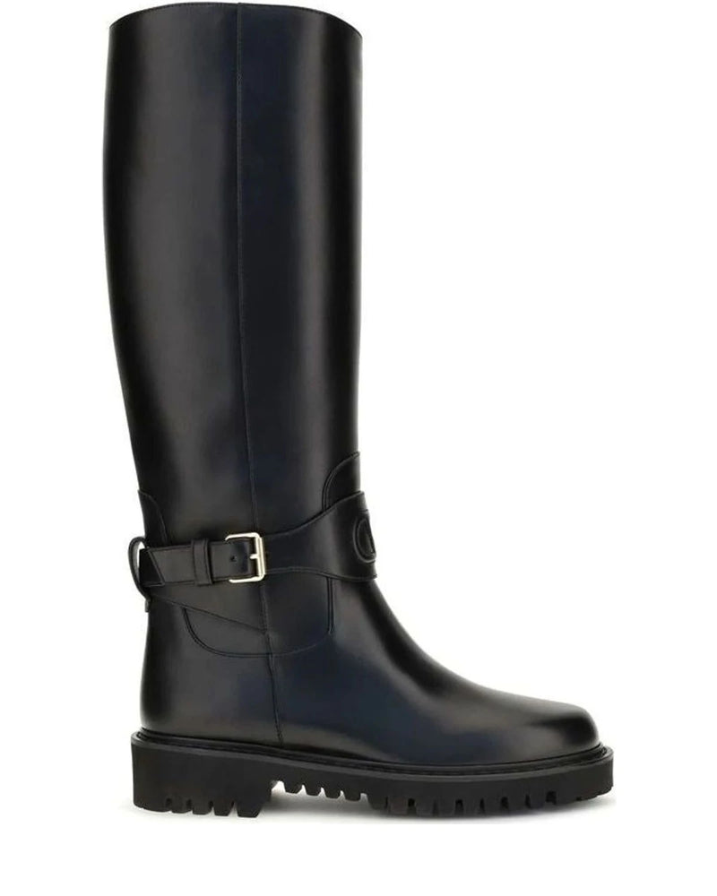 Valentino Garavani Boots in black, Calf Leather