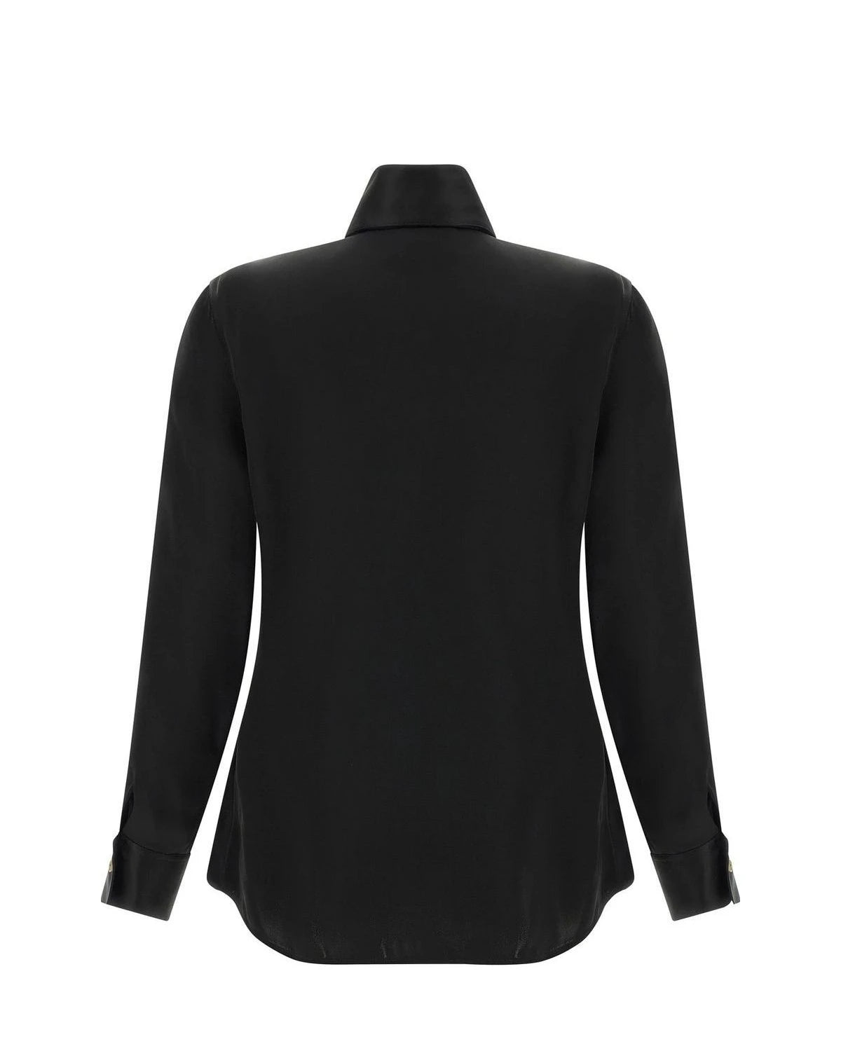 Khaite Dress Shirt in black, Acetate — view 2