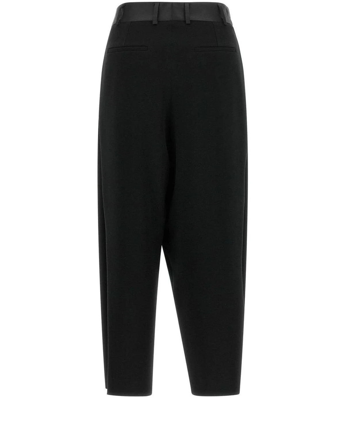 Alberto Biani Trouser in black — view 2