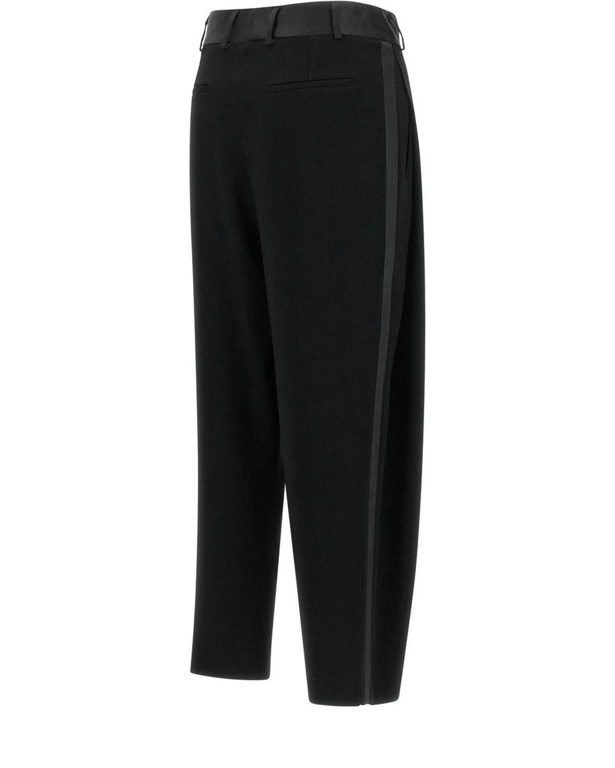 Alberto Biani Trouser in black — view 3