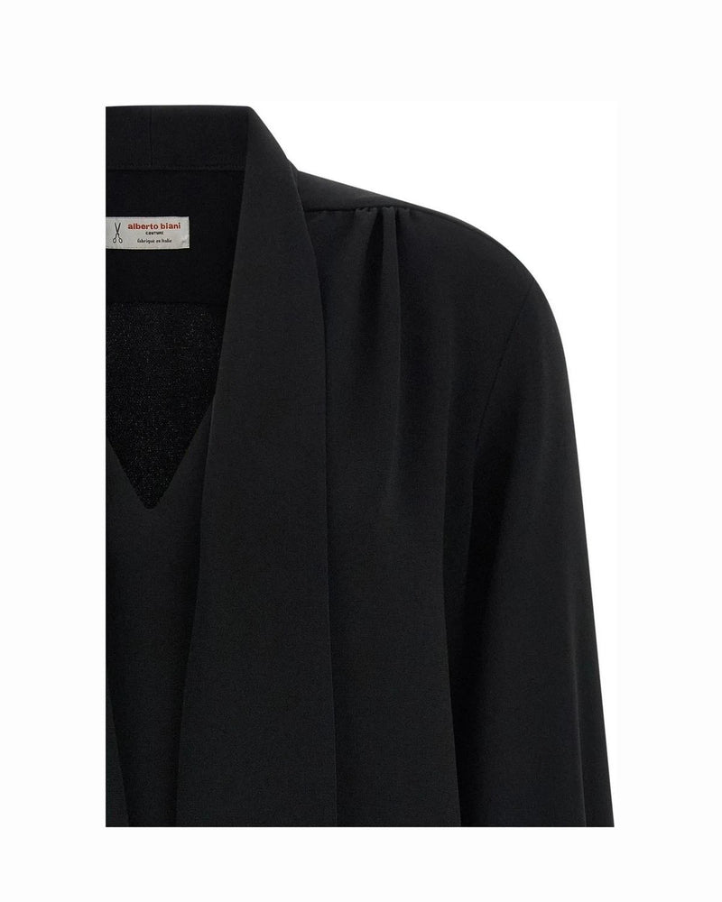 Alberto Biani Blouse in black — view 3