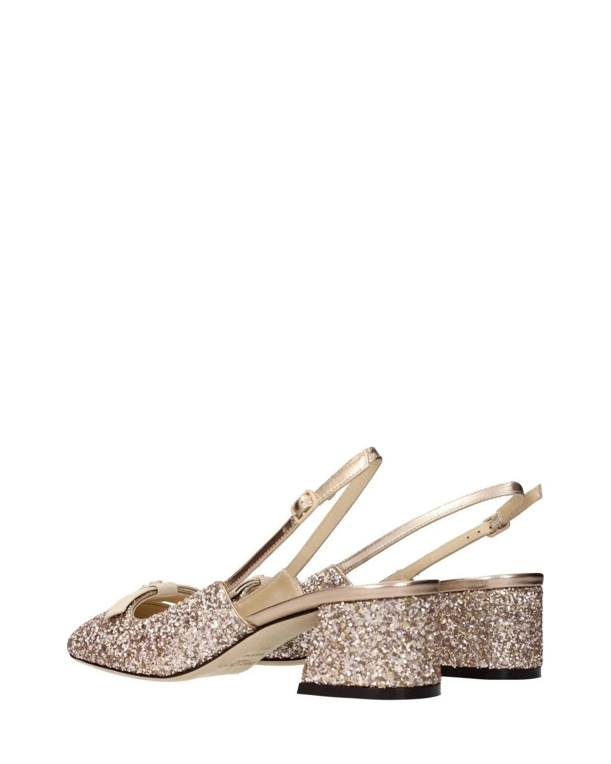 Jimmy Choo Sandals in rose gold — view 4