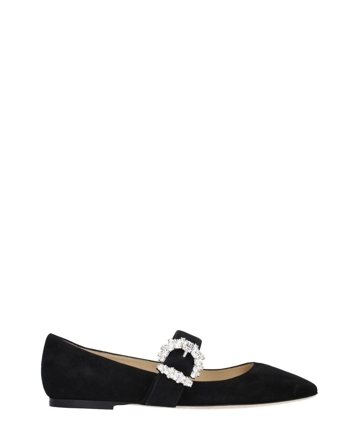 Jimmy Choo Black Ballet Flats