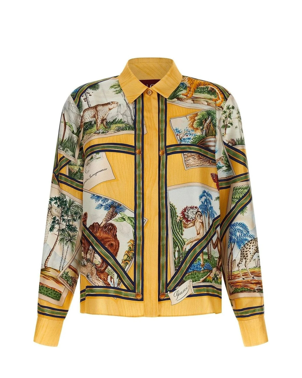 Gucci Blouse in multicolor, Silk