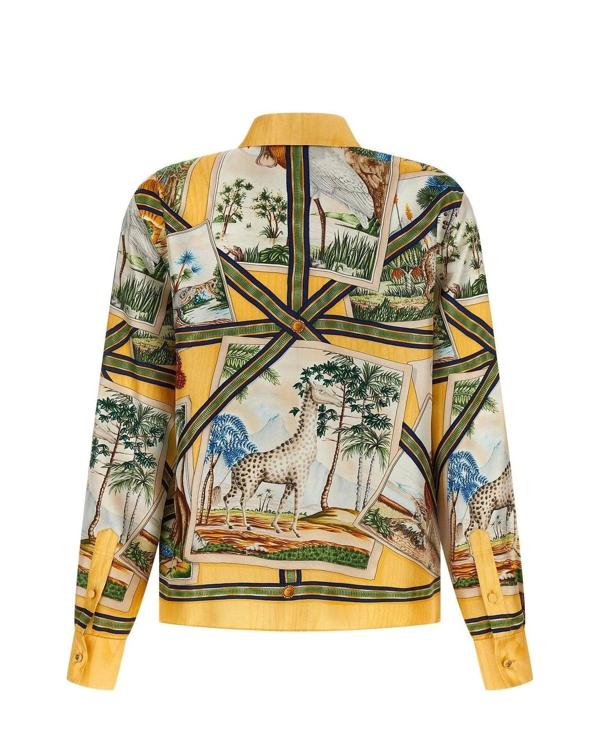 Gucci Blouse in multicolor, Silk — view 2