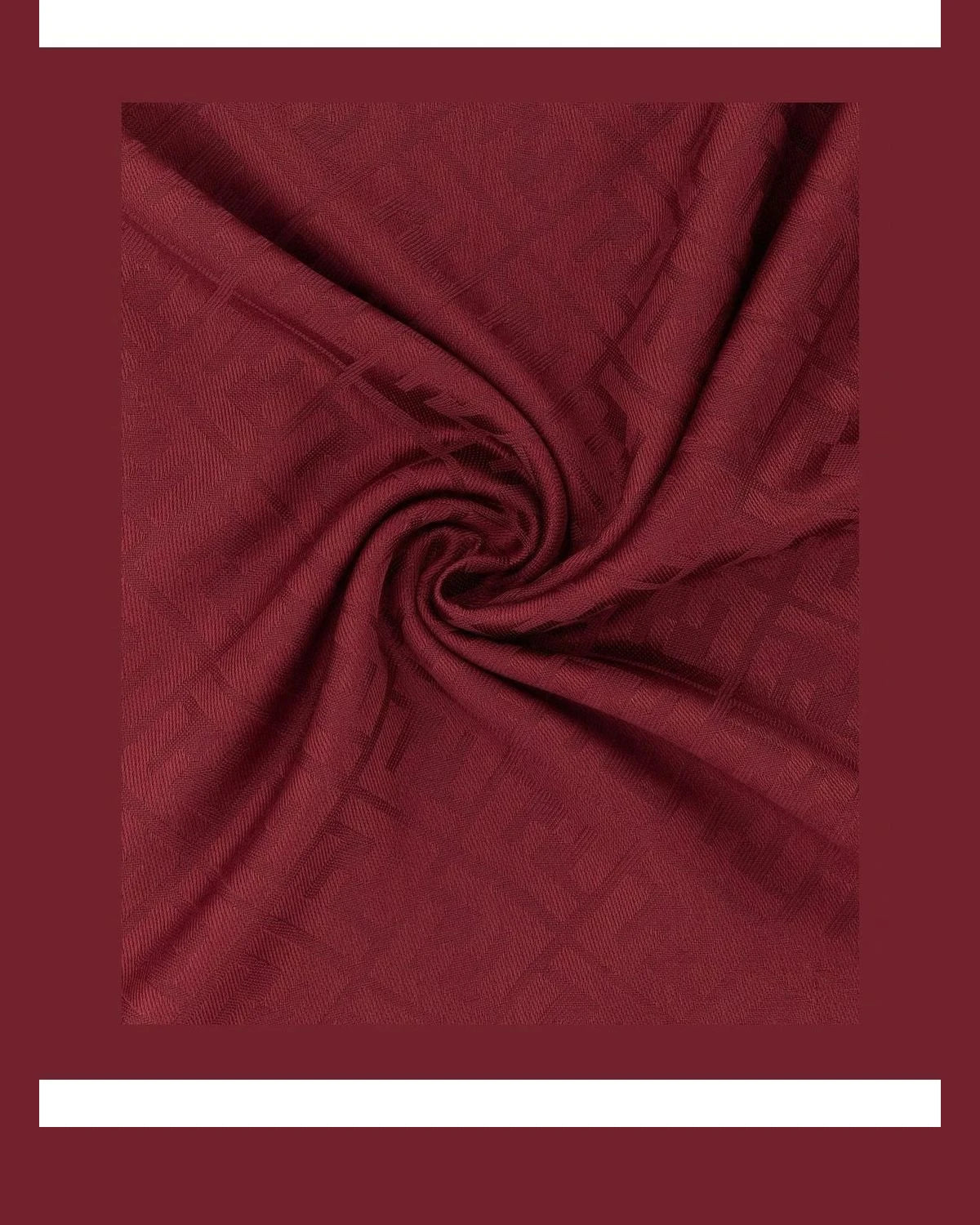 Fendi Scarves & Shawl in red, Silk — view 3