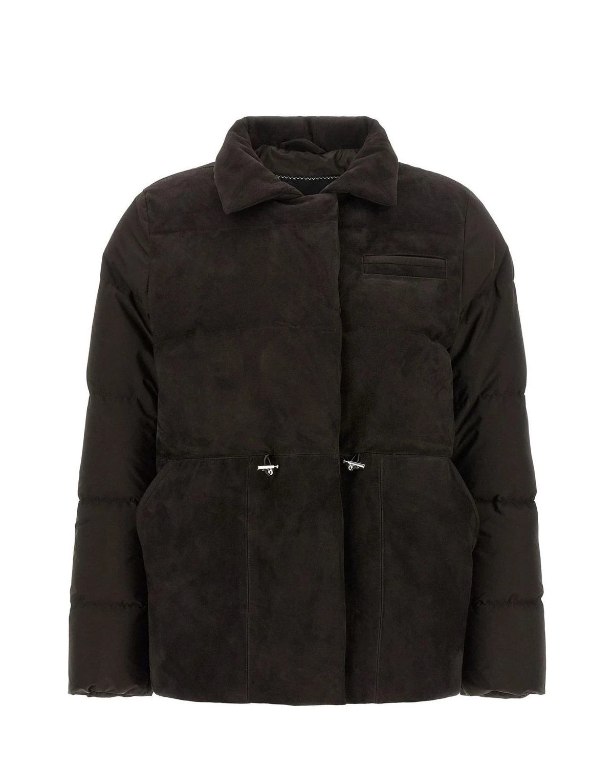 Kiton Brown Puffer Jacket