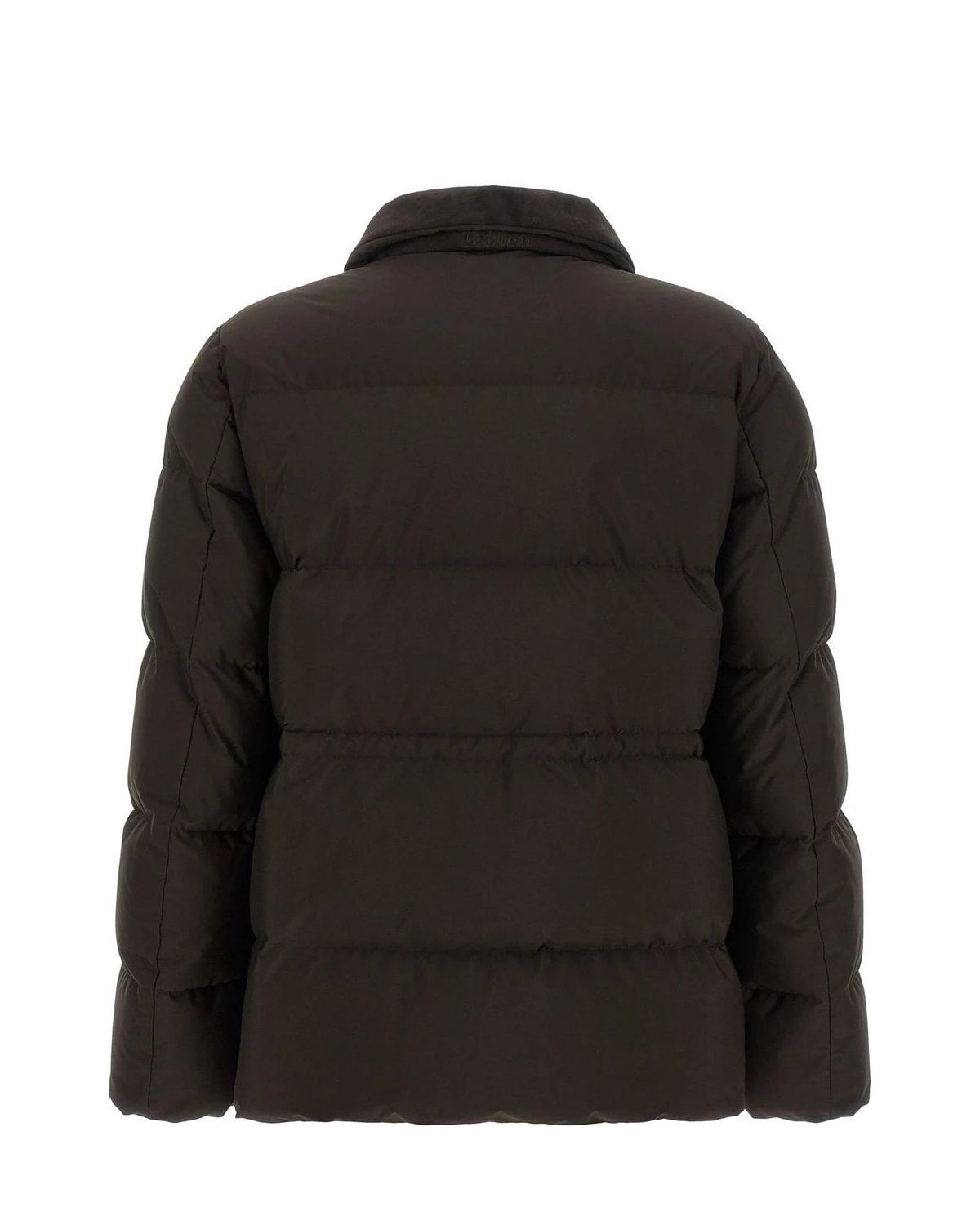 Kiton Puffer Jacket in brown, Polyamide — view 2