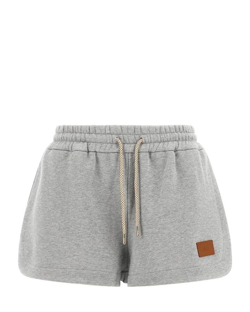 Fendi Short in gray, Cotton