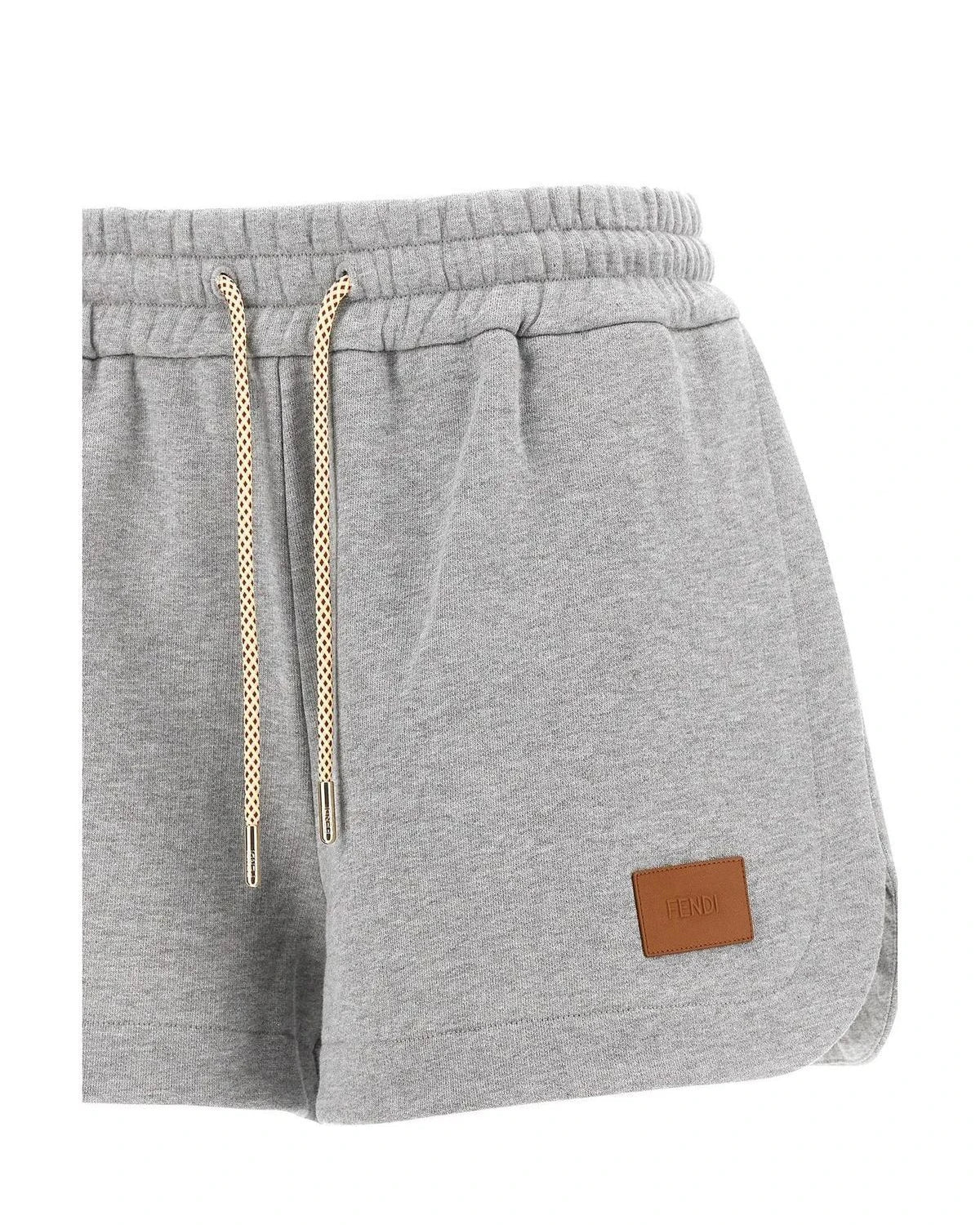 Fendi Short in gray, Cotton — view 3
