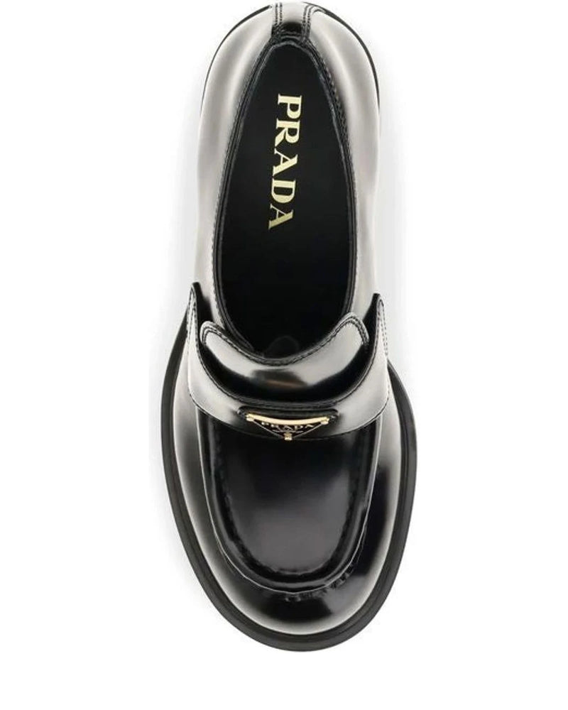 Prada Loafers in black, Calf Leather — view 4