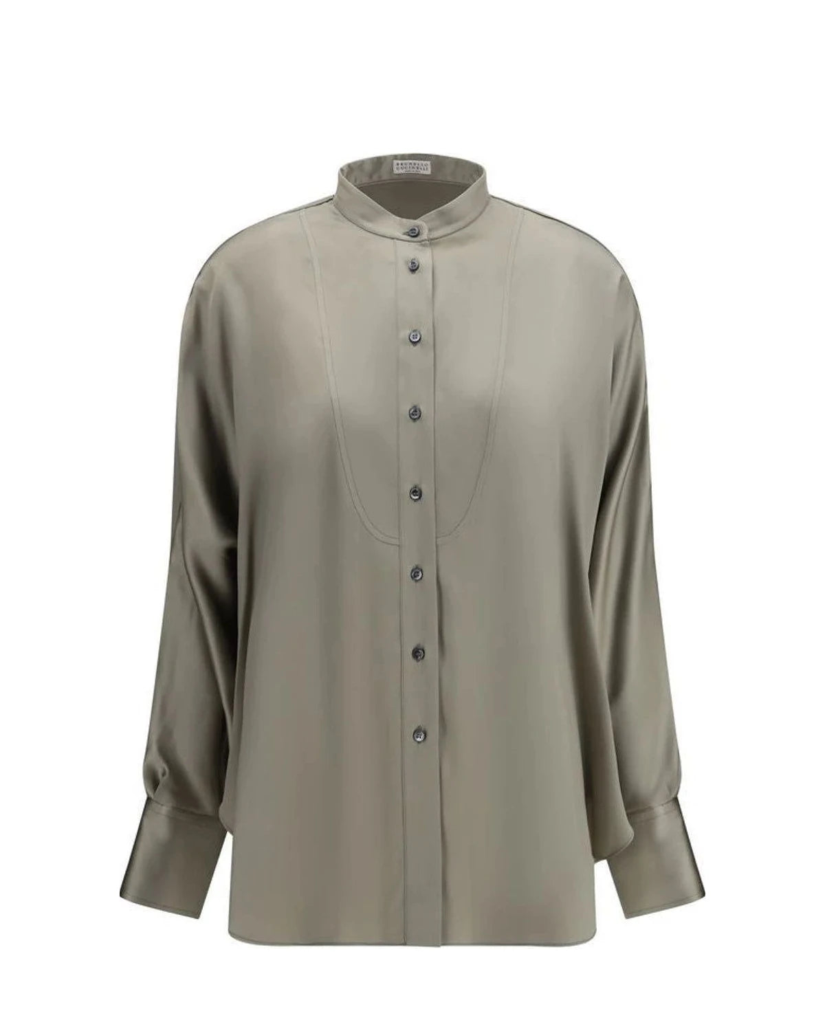 Brunello Cucinelli Blouse in beige, Silk