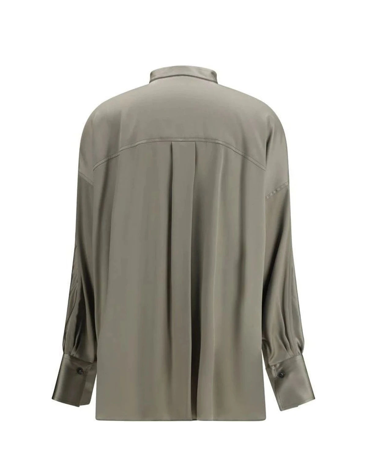 Brunello Cucinelli Blouse in beige, Silk — view 2
