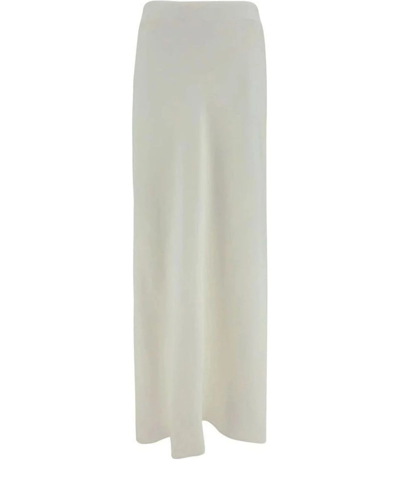 Brunello Cucinelli Skirt in white, Viscose