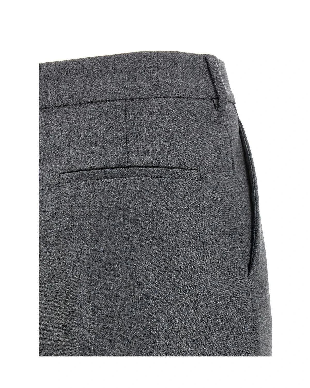 Valentino Garavani Trouser in gray, Virgin Wool — view 4