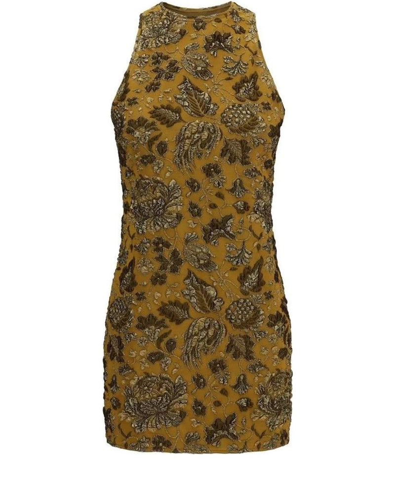 Saint Laurent Dresse in brown, Polyamide