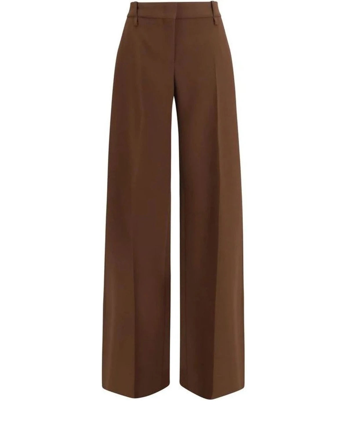 Ermanno Scervino Palazzo Pant in brown, Viscose