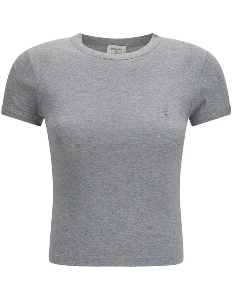 Saint Laurent T-Shirt in gray, Cotton