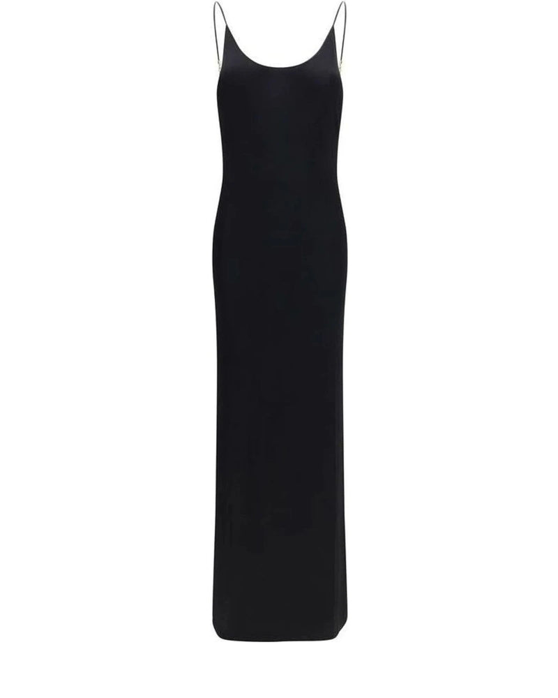 Saint Laurent Dresse in black, Viscose