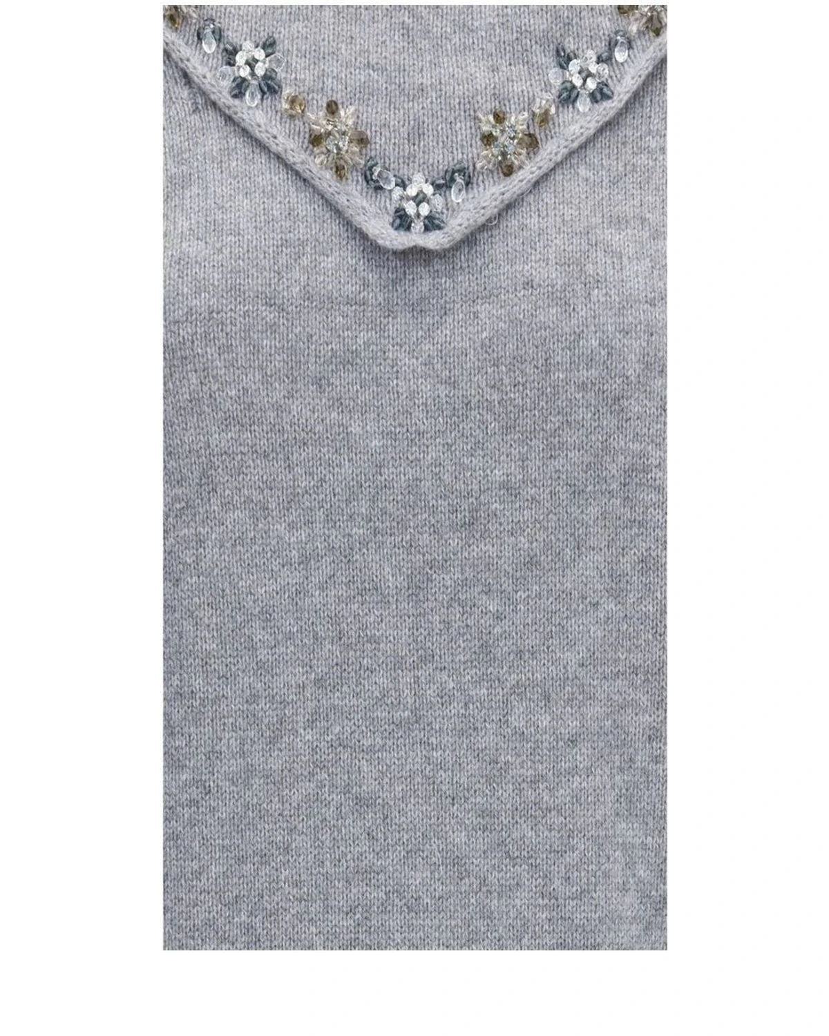 Prada Sweater in gray, Kashmir — view 3