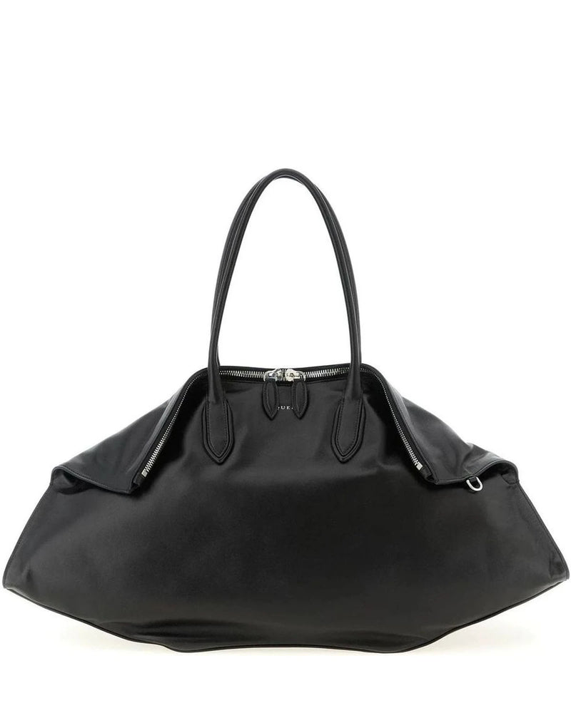 Alexander McQueen Shoulder Bag in black, Calfskin Leather