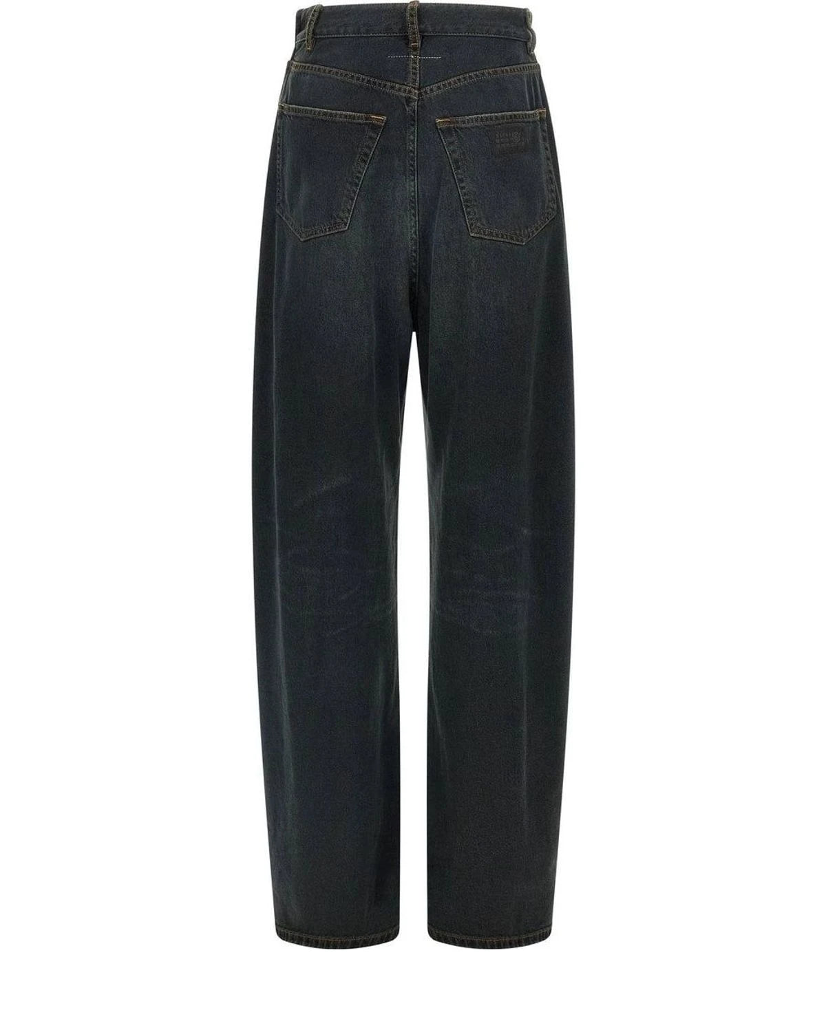 MM6 Maison Margiela Jean in black, Cotton — view 2