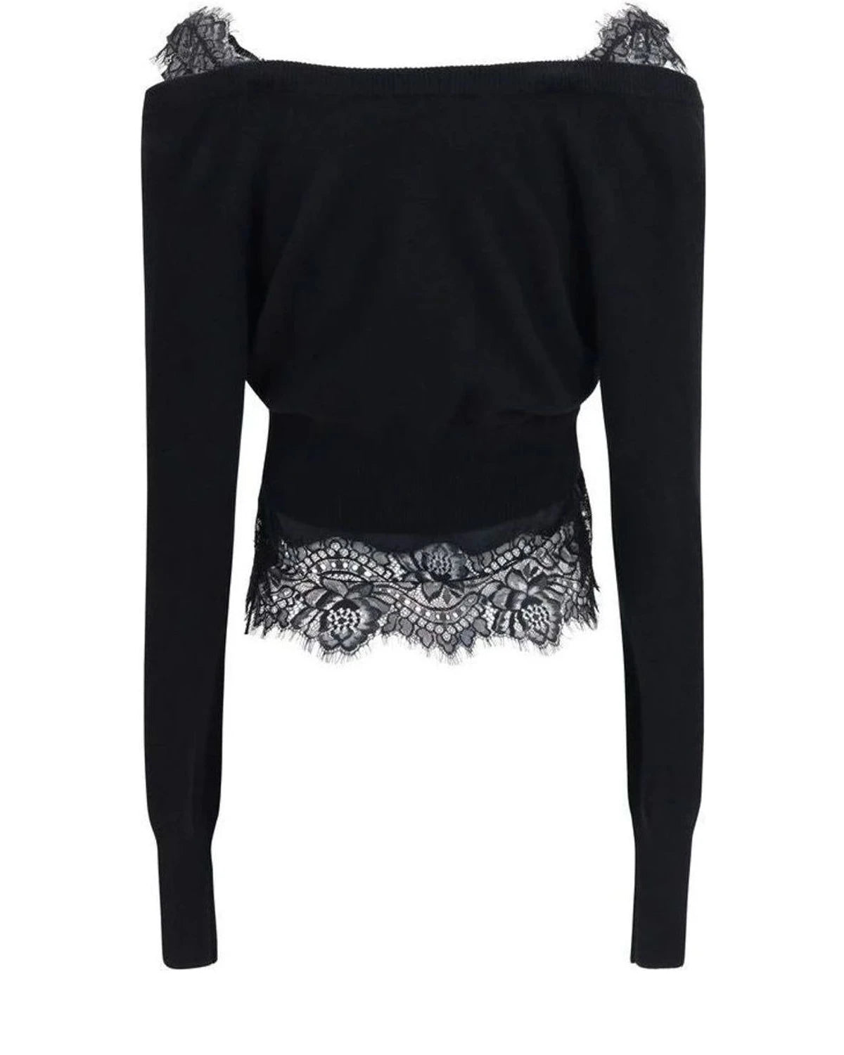 Ermanno Scervino Cardigan in black, Kashmir — view 2
