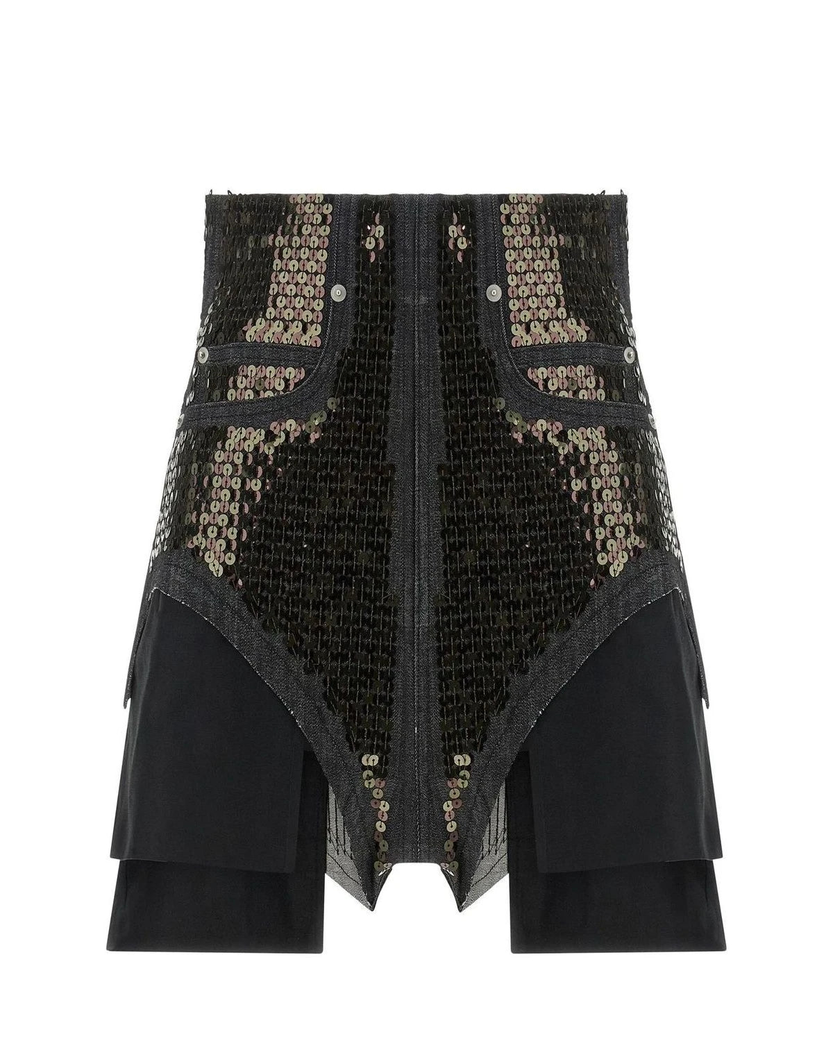 Rick Owens Bermuda in black