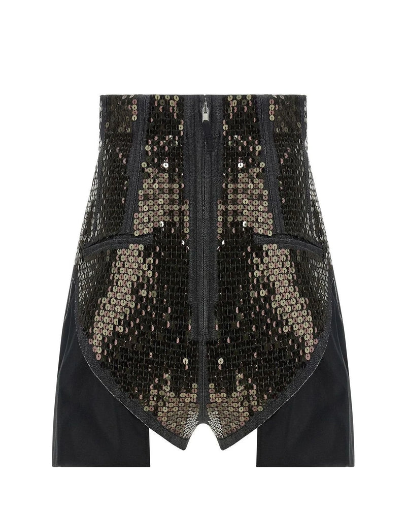 Rick Owens Bermuda in black — view 2