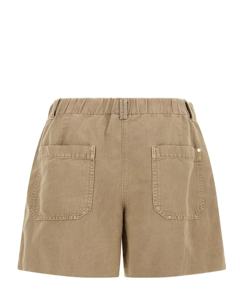 Brunello Cucinelli Chino Short in beige, Cotton — view 2