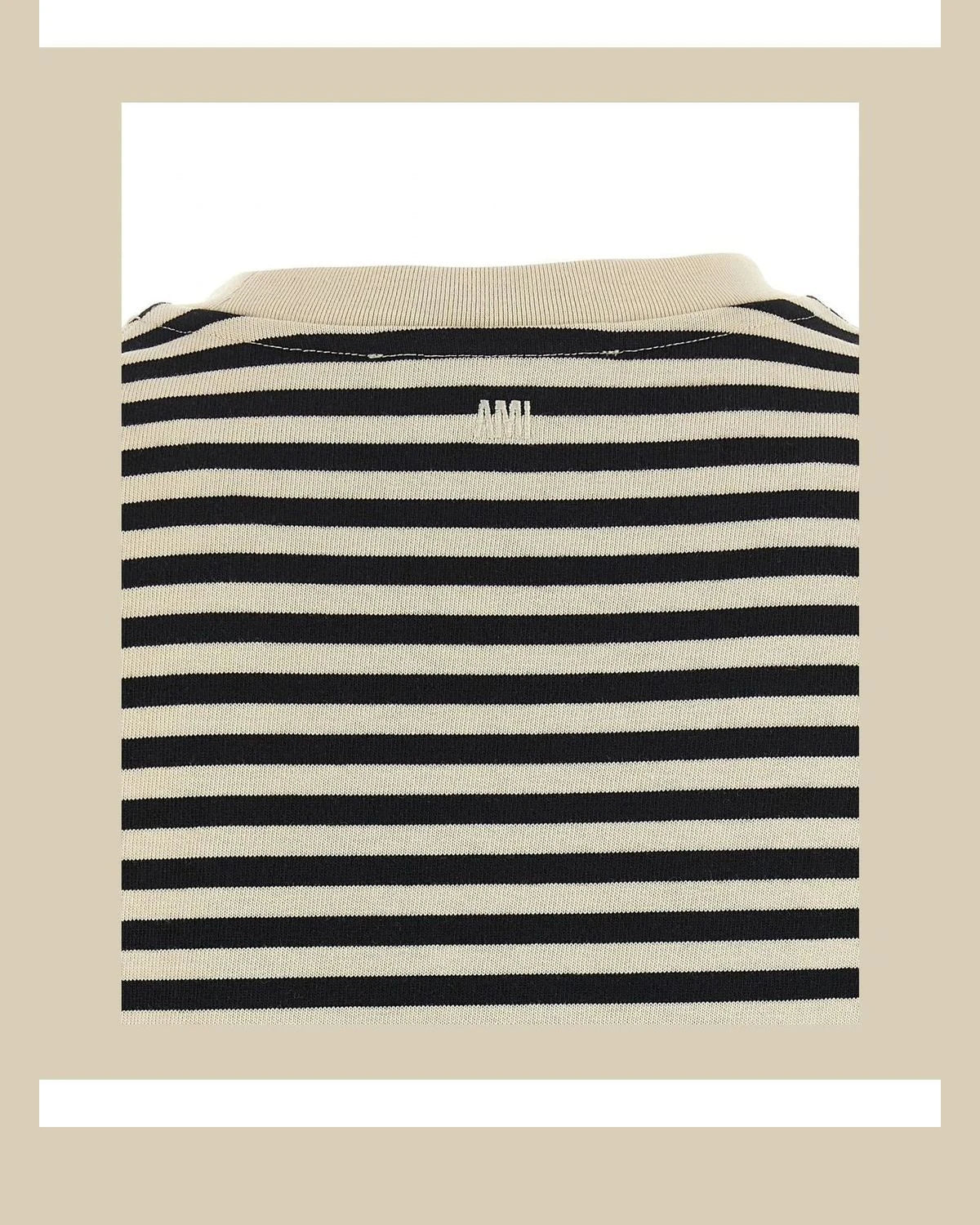Ami Paris Henley Shirt in multicolor, Cotton — view 4