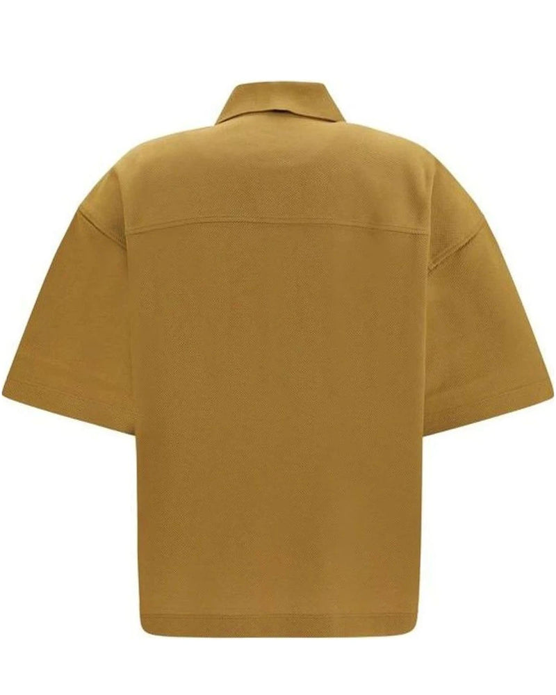 Saint Laurent Polo in brown, Cotton — view 2