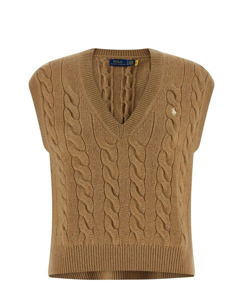Polo Ralph Lauren Vest in beige, Wool