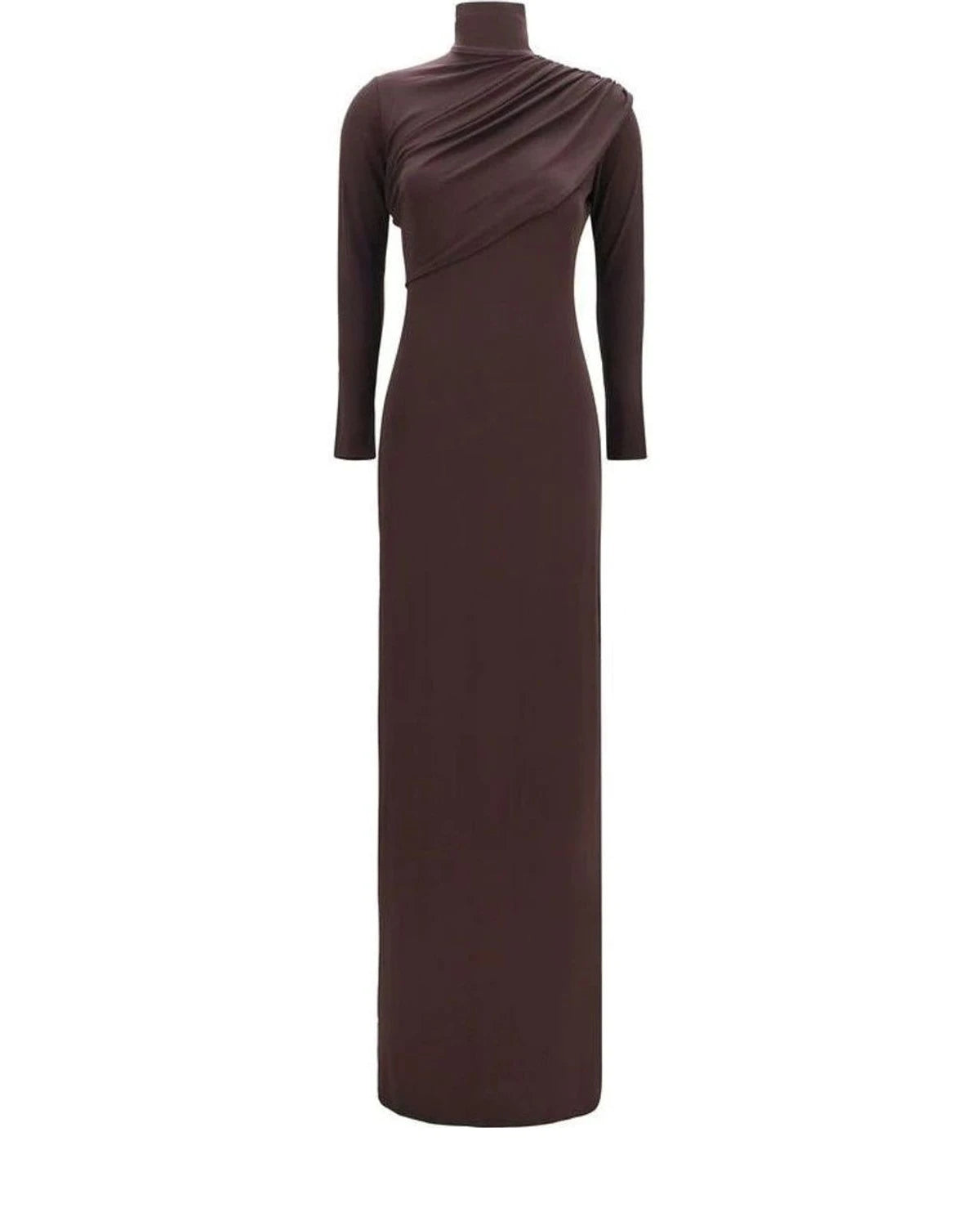 Courrèges Dresse in brown, Viscose