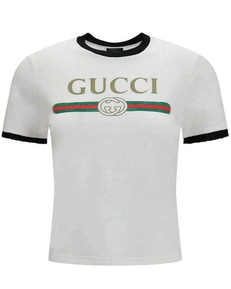 Gucci T-Shirt in white, Cotton