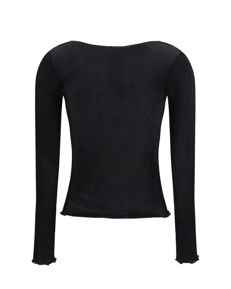 Saint Laurent Blouse in black, Silk — view 2