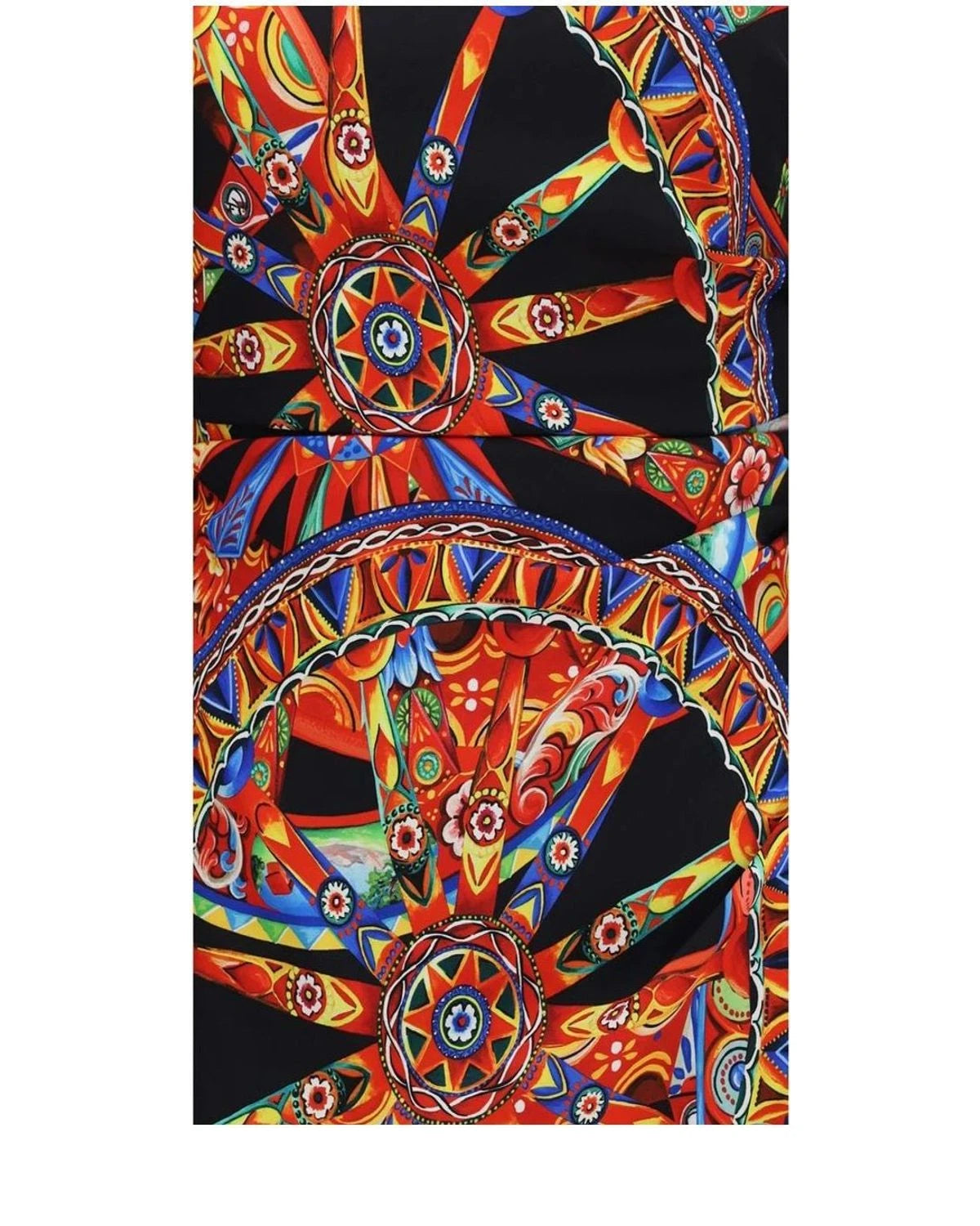 Dolce & Gabbana Dresse in multicolor, Silk — view 3