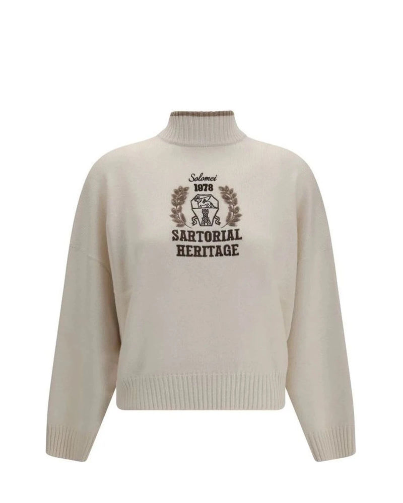 Brunello Cucinelli Sweater in white, Kashmir