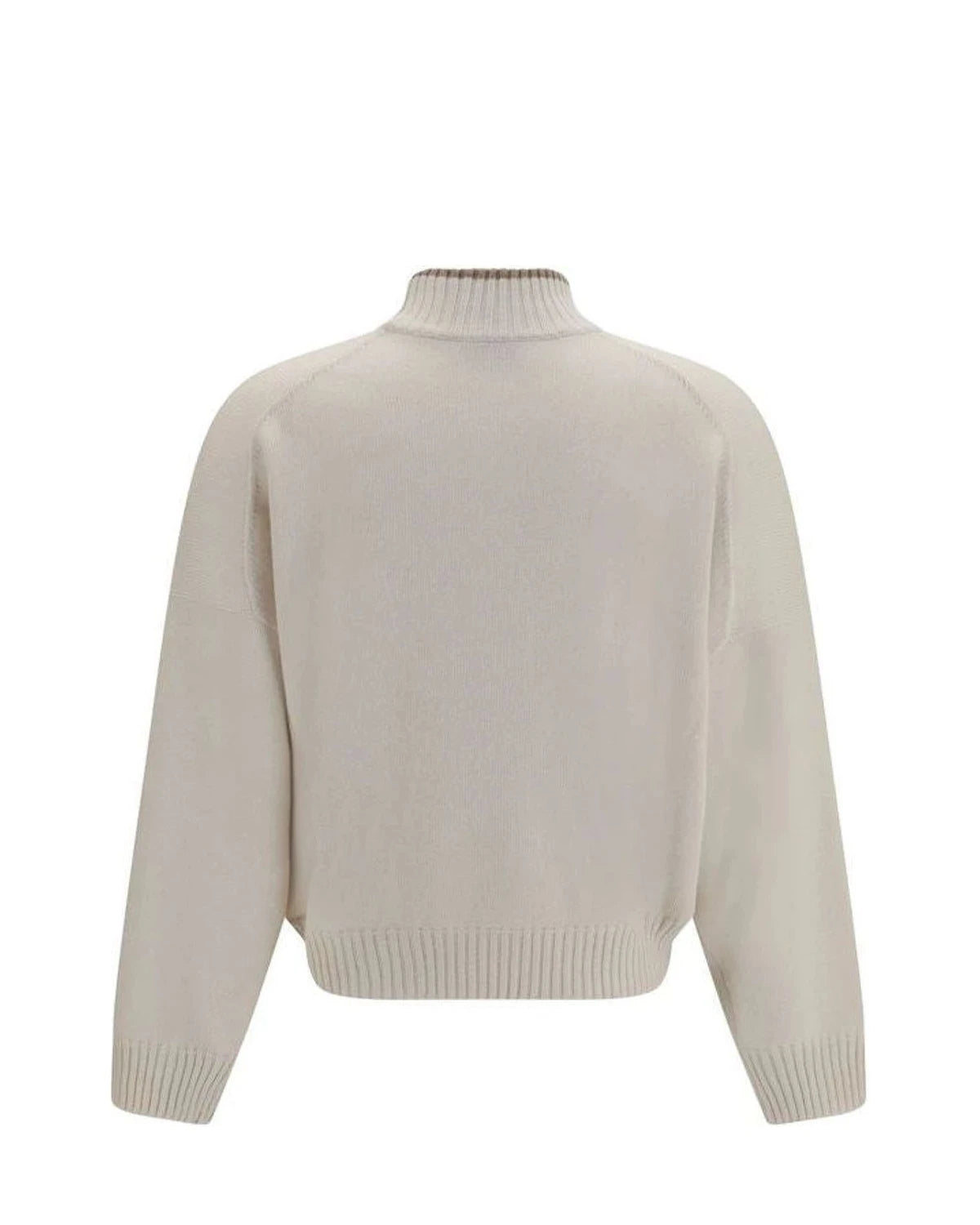 Brunello Cucinelli Sweater in white, Kashmir — view 2