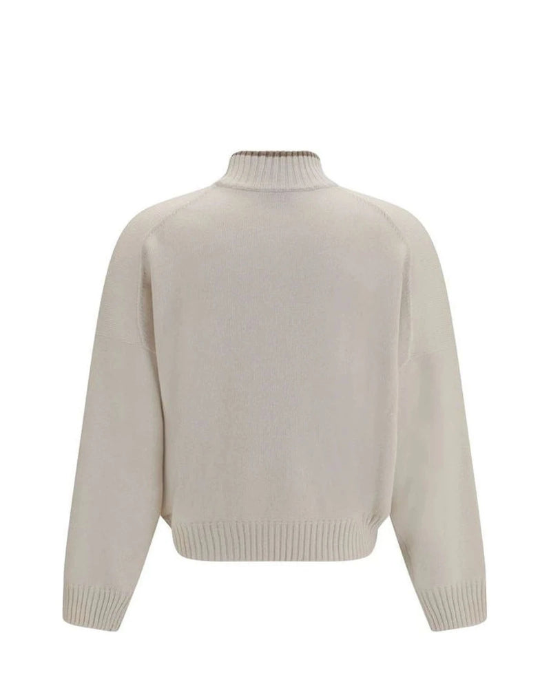 Brunello Cucinelli Sweater in white, Kashmir — view 2