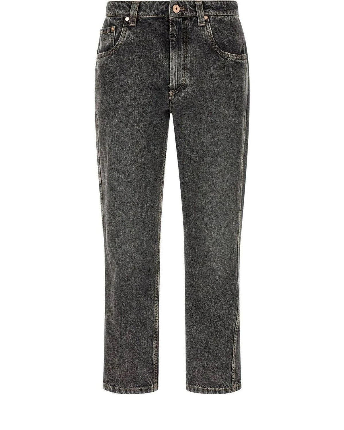 Brunello Cucinelli Jean in gray, Cotton