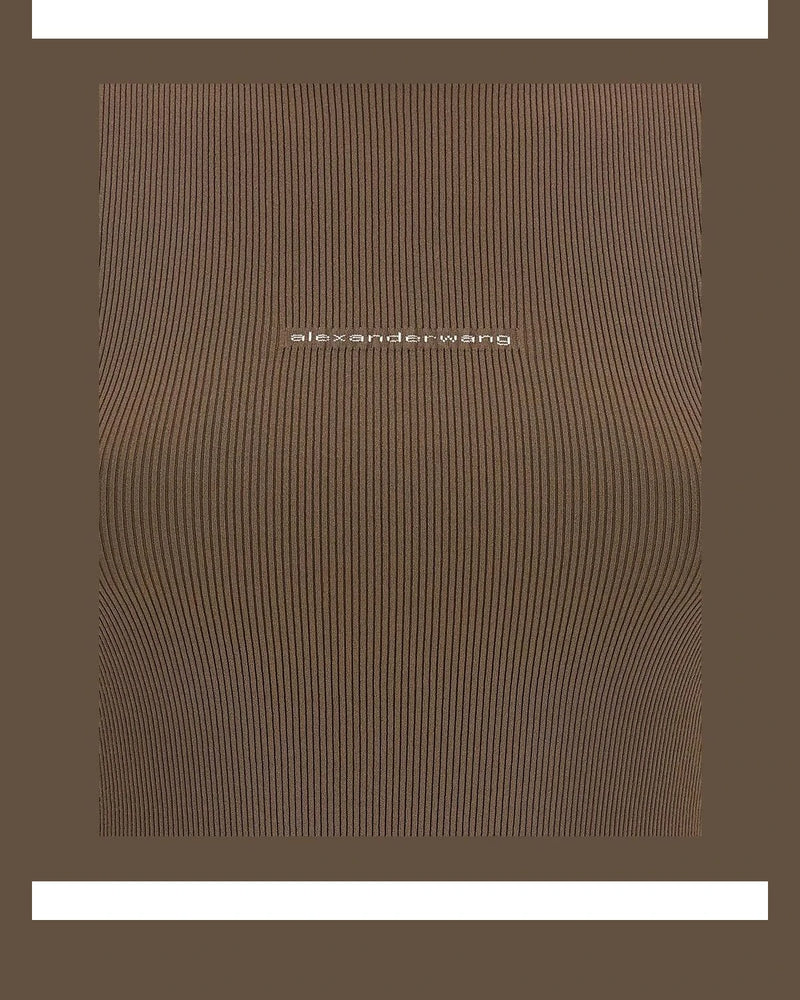 Alexander Wang T-Shirt in brown — view 4