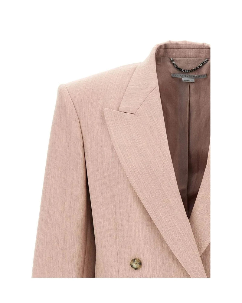 Stella McCartney Blazer in pink, Wool — view 3