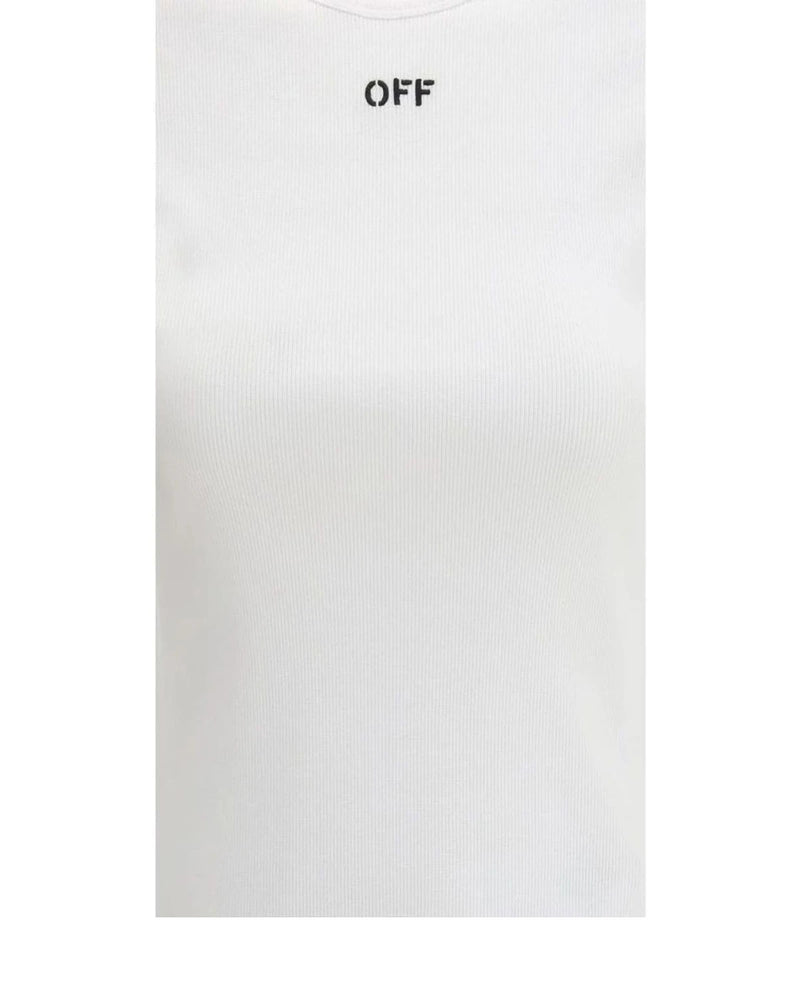 Off-White T-Shirt in white, Cotton — view 3