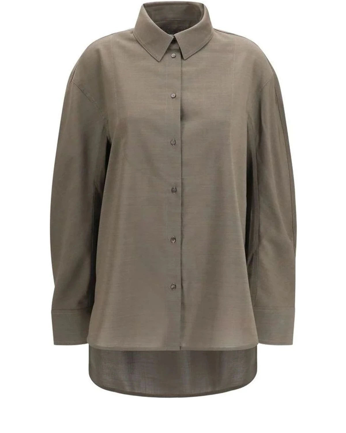 Jacquemus Dress Shirt in gray, Cotton