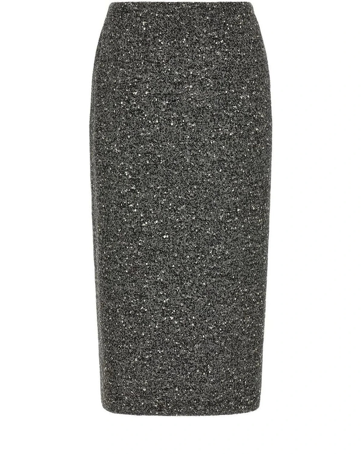 Valentino Garavani Skirt in gray, Virgin Wool